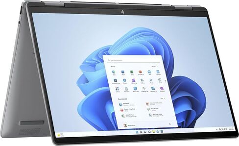 HP Envy x360 Home & Business 2-in-1 Laptop (Intel Ultra 7-155U 12-Core, 16GB LPDDR5 6400MHz RAM, 2TB PCIe SSD, Intel Graphics, 14.0" 60 Hz Win 11 Home) with MS 365 Personal, Dockztorm Hub in Saudi Arabia