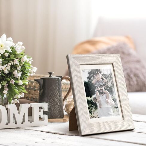 16x24 Frame Set of 3, Natural Wood Grain 16x24 Poster Frame, Gallery Wall Frames 16x24 Picture Frame for Wall Mounting (3 Pack,Natural) in Saudi Arabia