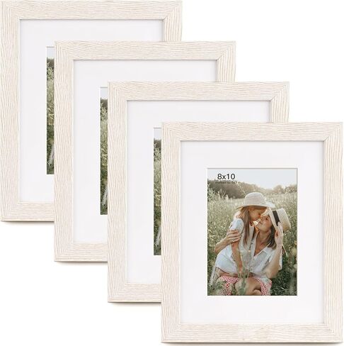 16x24 Frame Set of 3, Natural Wood Grain 16x24 Poster Frame, Gallery Wall Frames 16x24 Picture Frame for Wall Mounting (3 Pack,Natural) in Saudi Arabia