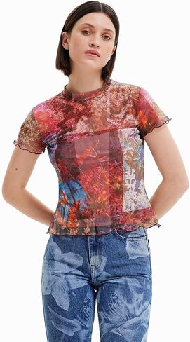 Desigual Women's T-Shirt Short Sleeve in Saudi Arabia
