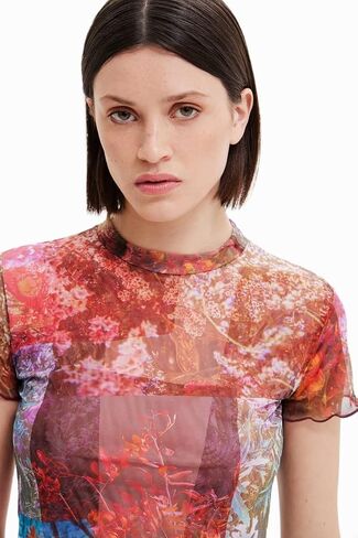 Desigual Women's T-Shirt Short Sleeve in Saudi Arabia