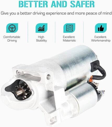 بداية مناسبة لـ Mercruiser لـ OMC لفولفو لـ Penta for Marine 3.0 3.0L H40XL H50XL H60XL S40XL S45XM S50XM S55XM S60XM، 6563، SDR0059، 3854750-1، 3856003-3 in Kuwait