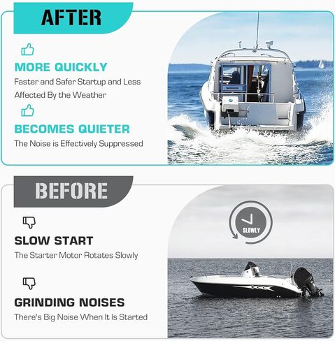 بداية مناسبة لـ Mercruiser لـ OMC لفولفو لـ Penta for Marine 3.0 3.0L H40XL H50XL H60XL S40XL S45XM S50XM S55XM S60XM، 6563، SDR0059، 3854750-1، 3856003-3 in Kuwait