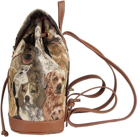 Signare Tapestry Fashion Backpack Rucksack for Women with Labrador Dog Design (RUCK-LAB) in Saudi Arabia