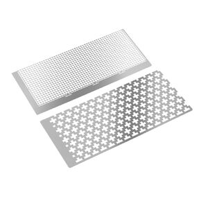 Diamond Painting Ruler with 599 1020 Blank Grids Stainless Steel 5D Diamond Mesh Ruler DIY Drawing Ruler with for Art Crafts Supplies