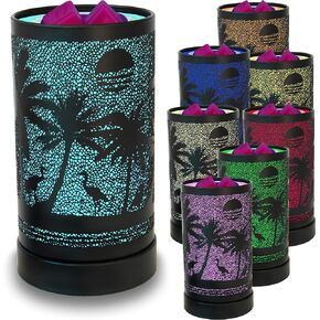 Wax melt Warmer Beach Tropical surf Sunset Nautical Ocean Summer Sun Hawaiian Palm Sunset Decor Sunset lamp