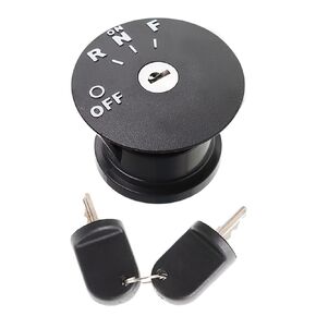 Ignition Key Switch & Keys Replacement for EZGO RXV 48V Electric Golf Cart 2008 & Up
