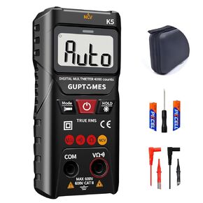Digital Multimeter, Intelligent Voltage Tester with Automatic & Manual Mode, 4000 Counts Voltmeter Measures AC/DC Voltage, Resistance, Continuity for [Automobiles] [Home Appliances]