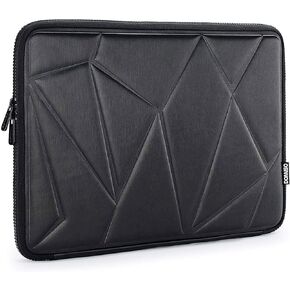 DOMISO 9.7-10.1 Inch Shock Resistant Tablet Laptop Sleeve Protective Case Compatible with Apple 2018 iPad Pro 11'' / 10.5'' iPad Pro / 10 Inch Surface Go, Black