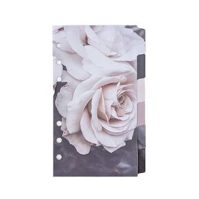 Blank Tabbed Planner Dividers for Personal Six Ring, personal Planner Dividers, Planner Tabs for Personal Size 6ring