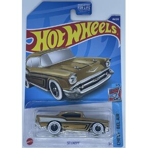 Hot Wheels 2022 - '57 Chevy - Gold - Chevy Bel Air 3/5-44/250