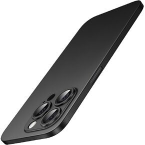 حافظة JETech رفيعة للغاية (0.35 مم) لهاتف iPhone 15 Pro مقاس 6.1 بوصة، غطاء عدسة الكاميرا حماية كاملة، حافظة خفيفة الوزن غير لامعة من البولي بروبيلين، تدعم الشحن اللاسلكي (تيتانيوم أسود) in Saudi Arabia