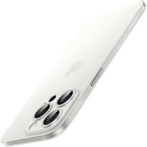 حافظة JETech رفيعة للغاية (0.35 مم) لهاتف iPhone 15 Pro مقاس 6.1 بوصة، غطاء عدسة الكاميرا حماية كاملة، حافظة خفيفة الوزن غير لامعة من البولي بروبيلين، تدعم الشحن اللاسلكي (تيتانيوم أسود)
