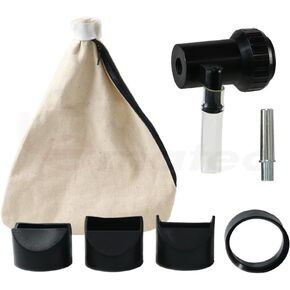 مجموعة ملحقات إعادة تدوير قاذف الرمل LE LEMATEC للسفع الرملي بدون غبار، تتضمن غطاء إعادة التدوير، وفوهة فولاذية وحقيبة تخزين لجميع موديلات قاذف الرمل LE LEMATEC (AS118-9-1S) in Kuwait