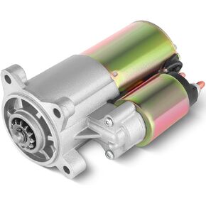 New Starter Replacement for Ford for F-150 5.4L 1999-2010 for Ford for F-350 Super Duty 6.2L 2011-2013 for Ford for F-150 5.0L 2011-2013, 336-1937 6646, 1.4kW/12 Volt Starter