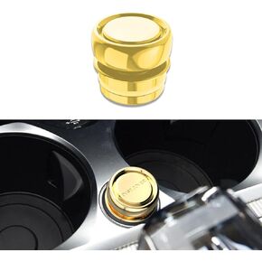 Cigarette Lighter Plug Cover, Car Cigarette Lighter Dust Plug Car Dust Cover, Dustproof Waterproof Cigarette Lighter Plug cover, Cigarette Lighter Cover Universal for Most Cars, Boat, RV (Black)