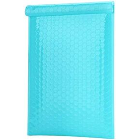 ProLine Extra Wide #0 6.5x10 inches Teal Poly Bubble Mailers Padded Envelopes Shipping Bags (10)