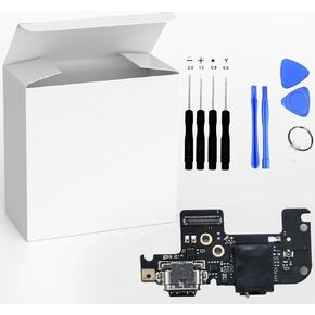 for Moto G Stylus 5G 2023 XT2315 USB Charging Port Dock Connector/Charger Board Flex Cable/Microphone Replacement Part for Moto G Stylus 5G 2023 XT2315 with Repair Tool