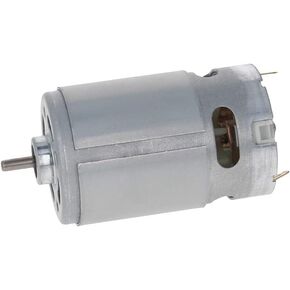 Fielect 18V DC Motor 20500RPM Round Shaft محرك كهربائي عزم دوران عالي للمشاريع الكهربائية/الإلكترونية DIY، التدريبات، الروبوتات، مركبات RC، السيارات التي يتم التحكم فيها عن بعد/الروبوت، محرك إصلاح/استبدال المنشار