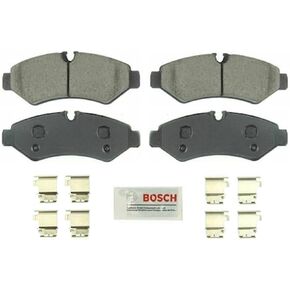 BOSCH BE2201H Blue Semi-Metallic Disc Brake Pad Set With Hardware; REAR