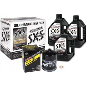 SxS Quick Change Kit 5W-50 Synthetic w/Black Filter