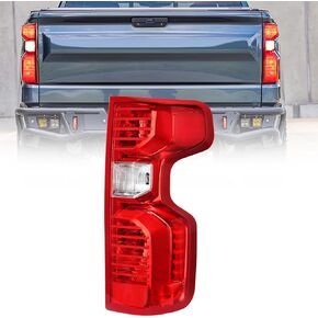 Nilight Taillight Assembly Compatible with 2019 2020 2021 2022 2023 Chevy Silverado 1500 2020-2023 Silverado 2500HD 3500HD Rear Lamp Replacement OE Style Driver Side and Passenger Side,2 Year Warranty