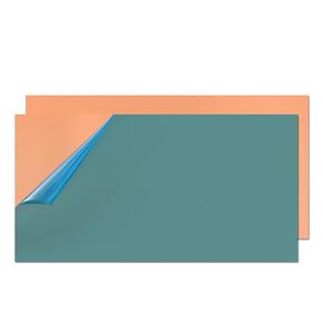 Copper Sheet Metal,2" x 8"-18 Gauge(1mm) Thickness,99.9% Pure Copper Plates for DIY, Jewelry, Electrical, Repair, Industrial(2 Pac）