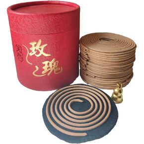 Coil Incense,Cone Incense,Waterfall Incense,Inscents Sticks,Sandalwood,Chinese Incense,Use with Incense Burner (48*Lavender)