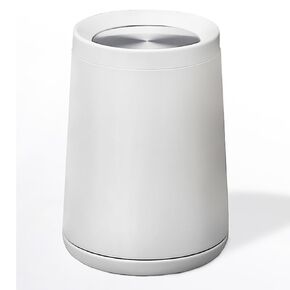 8L/2.1GALbrass Garbage can with Swing lid，Brushed Nickel Gold Trash can,Matte Gold Trash can for Bathroom,Powder Room,Bedroom,Laundry Room (GOLD-32-8l)