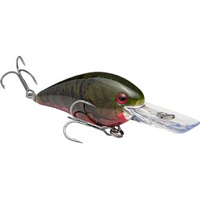 Strike King (HCKVDS1.5D-468) KVD 1.5 Deep Diver Crankbait Fishing Lure, 468 - Phantom Watermelon Seed Red Craw, 7/16 oz, Upsized Bill