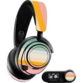 MightySkins Skin Compatible with SteelSeries Arctis Nova Pro - Horizon Stripes | Protective, Durable, and Unique Vinyl Decal wrap Cover | Easy to Apply, Remove, and Change Styles | Made in The USA