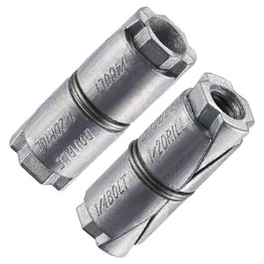 (25 pcs)5/16x1-5/8 Outer diameter5/8 Double Expansion Anchor, Zinc Plated Double Expansion Shield Anchors, Double Expansion Shields,for Masonry, Concrete, Brick or Block