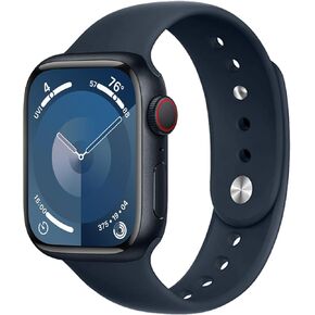 Sport Bands for Apple Watch Band 40mm 44mm 41mm 45mm iWatch Bands 38mm 42mm Men/Women,Soft Silicone Correa Wristband Strap for Apple Watch Ultra Band 49mm series 8 7 6 5 4 3 SE 38 42 45 41 44 40 mm