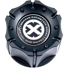 American Racing ATX 1342106018 1342100011 1066K98 Black Wheel Center Cap