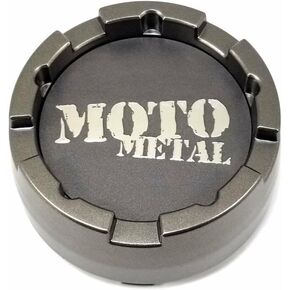 Moto Metal MO983 Wheel Center Cap Snap in Satin Gray MO983CAPB1-SG