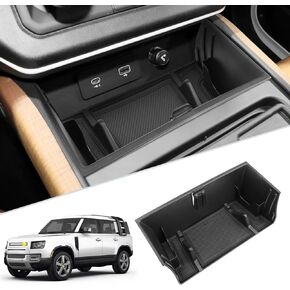 for 2020-2024 Land Rover Defender Center Console Organizer 2020-2024 Defender Front Center Console Organizer for 2020-2024 Land Rover Defender Accessories (Front)