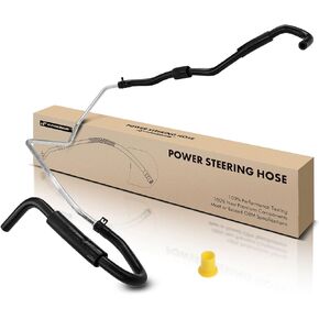 A-Premium Power Steering Return Hose Line Assembly Compatible with Infiniti M35 2006 2007 2008 V6 3.5L RWD Gear To Pipe