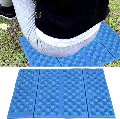 VGEBY1 Camping Mat, Outdoor Seat Foam Cushion Waterproof Seating Pads Folding Mat for Camping (Blue+Black) in Saudi Arabia