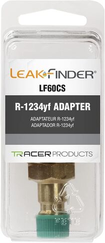 LF1008 Automotive Universal Air Conditioner Refrigerant Leak Detection Dye, Services R134a, R-1234yf Systems, 8oz AC Fluorescent Dye Twin-Neck Bottle, Made in USA in Saudi Arabia