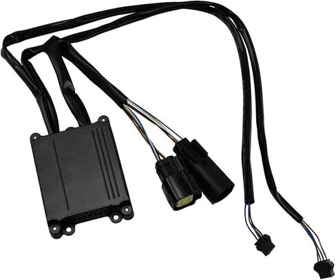HDBUBALUS Rear Saddlebag Accent LED Insert Filler Support Tail Brake Light Fit for Harley Touring FLHTCU/L Electra Glide FLHT/L Road Glide FLTRUSE CVO FLHR Road King 2014-2020 (Black) in Saudi Arabia