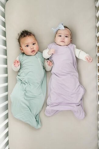 Sleep Sack 0.5 Tog 0-6 Months Rayon made from Bamboo Baby Sleeping Bag, Wearable Blanket, Small in Saudi Arabia