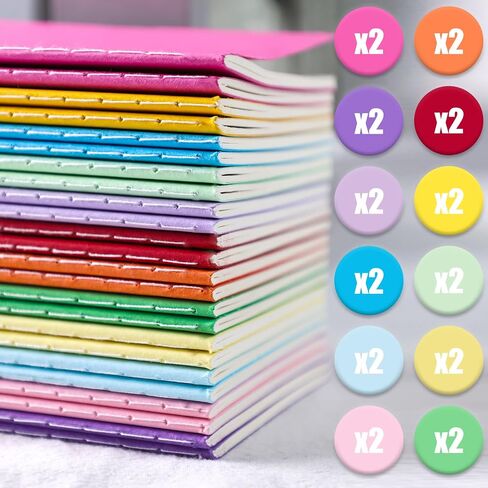 16PCS Pocket Notebooks, 3.5X5inch Small Pocket Journal Notepads with Lined Pages Mini Notebook for School Office Home Travel Gifts in Saudi Arabia