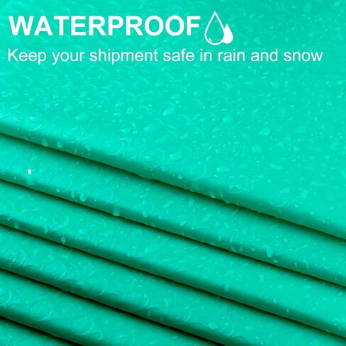 #2 مظاريف مبطنة مقاس 8.5 × 11 بوصة، مغلفات شحن مبطنة من البوليستر باللون الأزرق المخضر، عبوة من 20 قطعة in Kuwait
