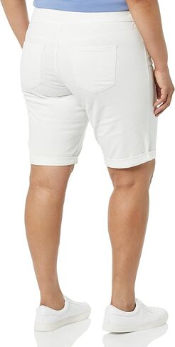 Gloria Vanderbilt Women's Plus Size Amanda Pull on Bermuda Short in Saudi Arabia