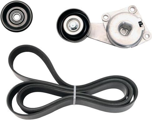 90K-38133 Complete Serpentine Belt Drive Component Kit Compatible with Ford 1997-2005 Compatible with Lincoln Navigator 1998-2001 4.6L/5.4L/6.8L in Saudi Arabia