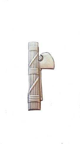 Ancient Roman Fasces/Italian Fascist SPQR Standards Pin/Spartan Brooch in Saudi Arabia