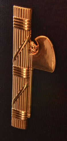 Ancient Roman Fasces/Italian Fascist SPQR Standards Pin/Spartan Brooch in Saudi Arabia