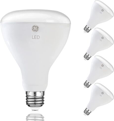 GE Daylight LED 65W Replacement Indoor Floodlight BR30 Light Bulbs (Pack of 4) in Saudi Arabia