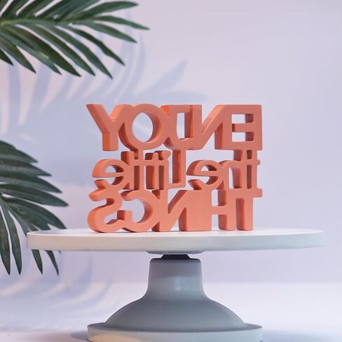 Family – White, Aesthetic Table Decor for Home or Office, Desk or Shelf. Quirky Room Decoration showpiece, Ideal for Birthday Gift, Corporate Gift, and Inspiring Wall Decor in Saudi Arabia