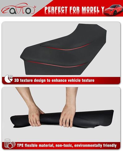 حصيرة جانبية مضادة للركل لوحدة التحكم المركزية لملحقات Tesla Model Y 2019 2020 2021 2022 2023 مع خطاف وحلقة وغطاء جانبي لوحدة التحكم المركزية ووسادات جانبية للمقعد وأرضية حماية داخلية... in Kuwait